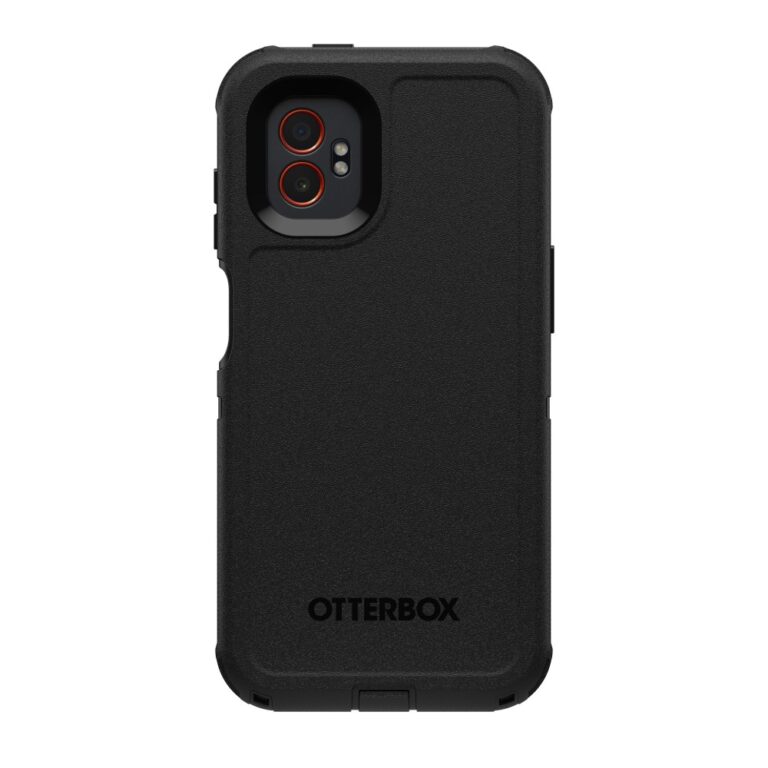 OtterBox Defender Series Cover for Samsung Galaxy XCover7 Pro - Black, Monochromatic, MIL-STD-810G