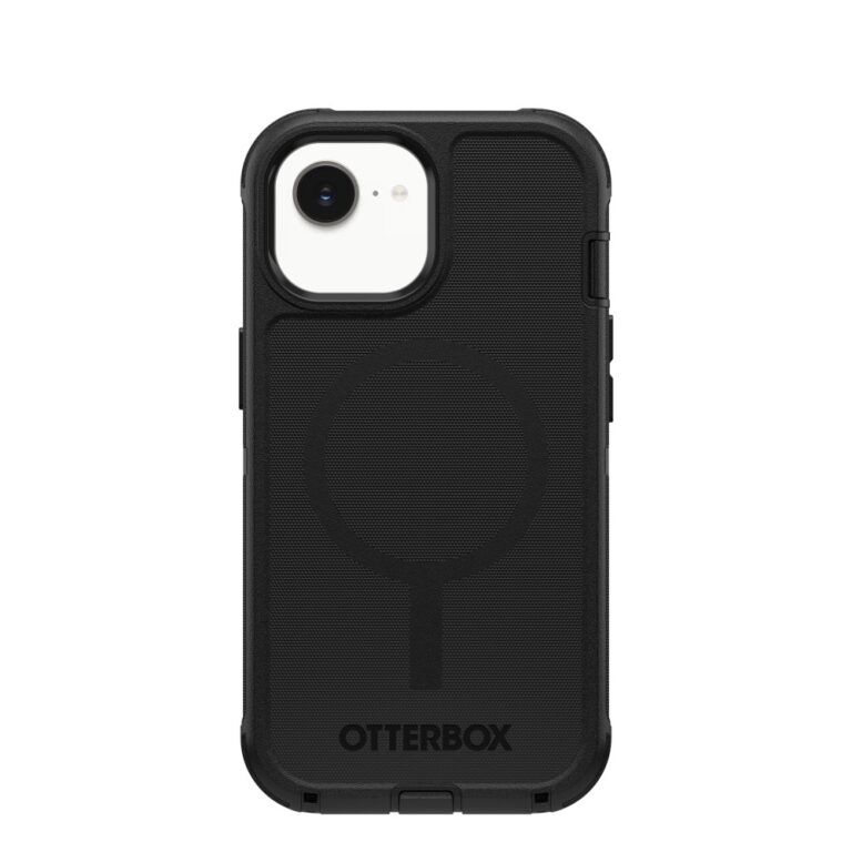 OtterBox Defender Series for MagSafe Apple iPhone 17e/16e/15/14/13 Cover Black, Drop/Shock/Dirt Resistant