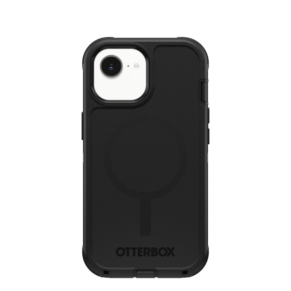 OtterBox Defender Series for MagSafe Apple iPhone 17e/16e/15/14/13 Cover Black, Drop/Shock/Dirt Resistant OtterBox Defender Series for MagSafe Apple iPhone 17e/16e/15/14/13 Cover Black, Drop/Shock/Dirt Resistant