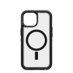 OtterBox Defender XT Clear MagSafe Case for iPhone 17e/16e/15/14/13, Transparent/Black
