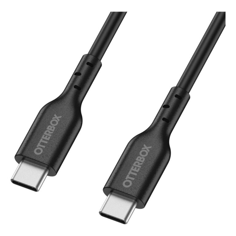 OtterBox Fast Charge USB-C to USB-C Cable 1m 60W 3A 480 Mbit/s Black