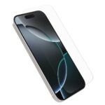 OtterBox Glass Series Screen Protector for Apple iPhone 16 Pro, 9H Hardness, Transparent