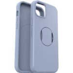 OtterBox OtterGrip Symmetry Series Cover for Apple iPhone 15 Plus, Blue, MagSafe Compatible