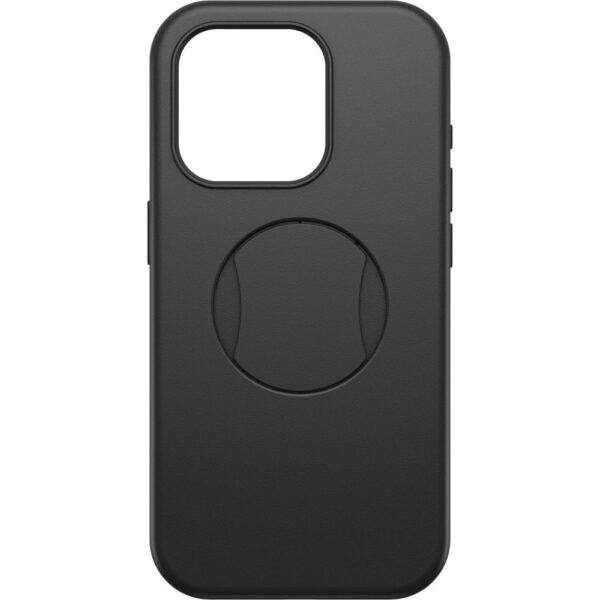 OtterBox OtterGrip Symmetry Series Cover for Apple iPhone 15 Pro, Black, MIL-STD-810G, MagSafe
