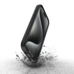 OtterBox OtterGrip Symmetry Series Cover for Apple iPhone 15 Pro, Black, MIL-STD-810G, MagSafe