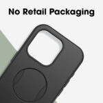 OtterBox OtterGrip Symmetry Series Cover for Apple iPhone 15 Pro, Black, MIL-STD-810G, MagSafe
