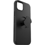 OtterBox OtterGrip Symmetry Series Cover for iPhone 15 Plus, MagSafe, Black