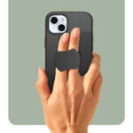 OtterBox OtterGrip Symmetry Series Cover for iPhone 15 Plus, MagSafe, Black