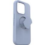 OtterBox OtterGrip Symmetry Series Cover for iPhone 15 Pro, MagSafe Compatible, Blue