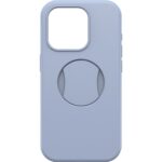 OtterBox OtterGrip Symmetry Series Cover for iPhone 15 Pro, MagSafe Compatible, Blue