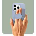 OtterBox OtterGrip Symmetry Series Cover for iPhone 15 Pro, MagSafe Compatible, Blue