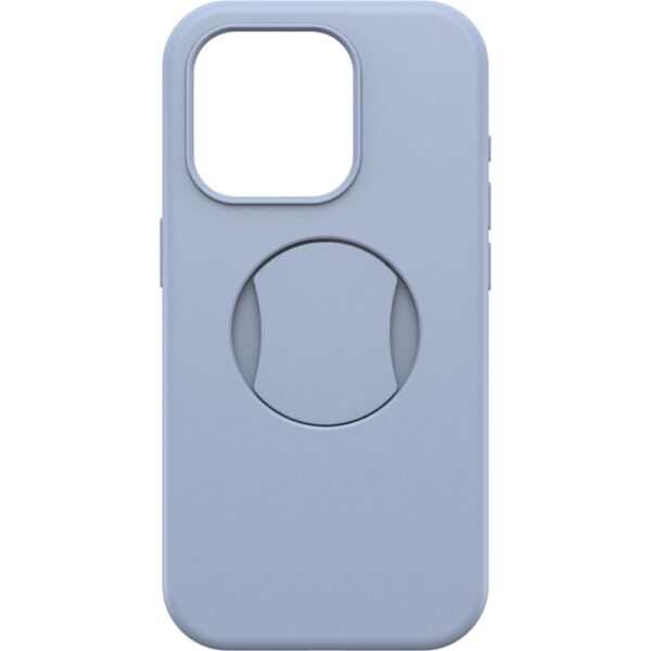 OtterBox OtterGrip Symmetry Series Cover for iPhone 15 Pro, MagSafe Compatible, Blue