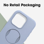 OtterBox OtterGrip Symmetry Series Cover for iPhone 15 Pro, MagSafe Compatible, Blue