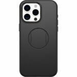 OtterBox OtterGrip Symmetry Series Cover for iPhone 15 Pro Max, Black