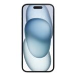 OtterBox Premium Glass Antimicrobial Screen Protector for iPhone 15, 6.1", 9H Hardness, Clear