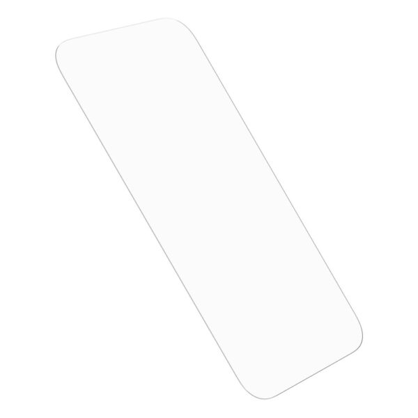 OtterBox Premium Glass Antimicrobial Screen Protector for iPhone 15, 6.1", 9H Hardness, Clear
