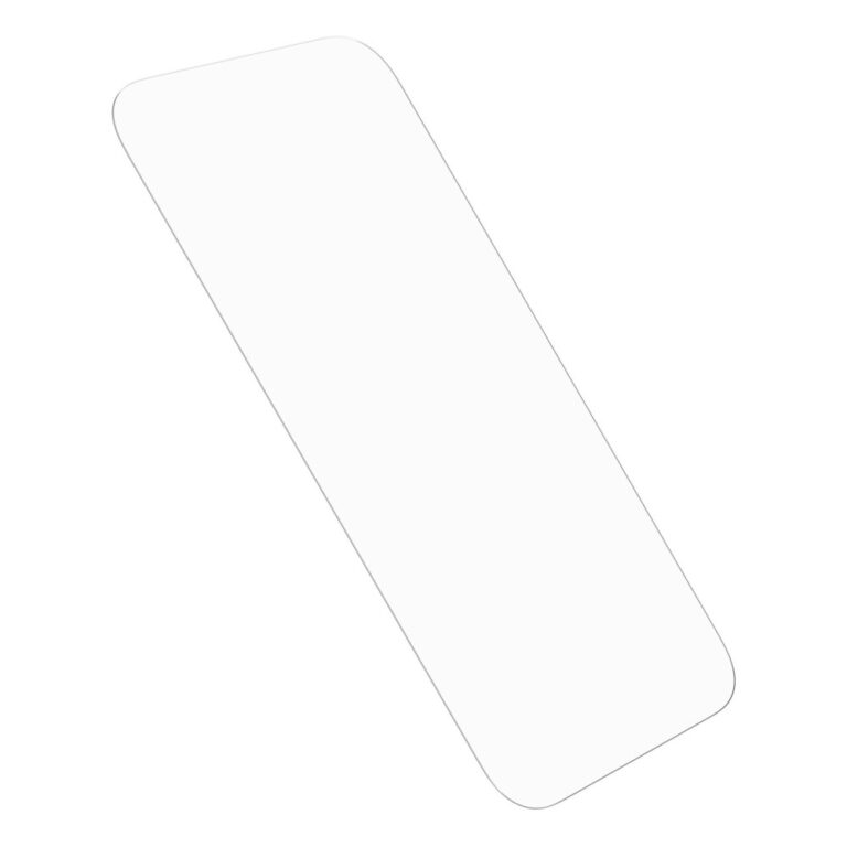 OtterBox Premium Glass Antimicrobial Screen Protector for iPhone 15, 6.1", 9H Hardness, Clear