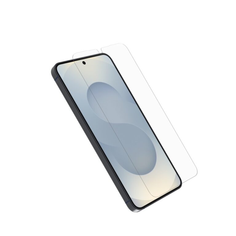 OtterBox Premium Glass Screen Protector for Samsung Galaxy S24/S25, 9H Hardness, Transparent