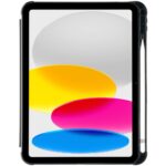 OtterBox React Folio Case for Apple iPad (A16/10th gen), 11", Drop Resistance, Black/Grey