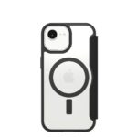 OtterBox React Folio for MagSafe iPhone 17e/16e/15/14/13 Case Black Crystal