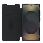 OtterBox React Folio Series Case for Samsung Galaxy S25 Ultra, Transparent/Black, Magnetic Closure