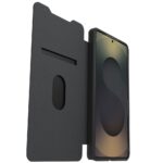 OtterBox React Folio Series Case for Samsung Galaxy S25 Ultra, Transparent/Black, Magnetic Closure
