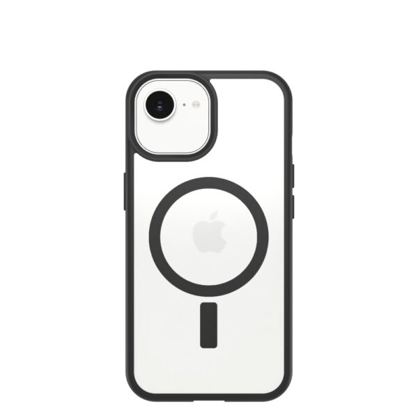 OtterBox React MagSafe Cover for Apple iPhone 17e/16e/15/14/13, Transparent/Black