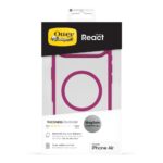 OtterBox React MagSafe Series Case for Apple iPhone Air 6.5" Pink/Transparent