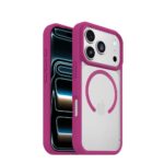OtterBox React MagSafe Series Cover for Apple iPhone 17 (6.3") Rose Crystal Pink Transparent