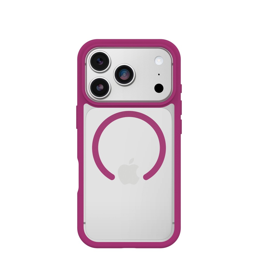 OtterBox React MagSafe Series Cover for Apple iPhone 17 (6.3") Rose Crystal Pink Transparent OtterBox React MagSafe Series Cover for Apple iPhone 17 (6.3") Rose Crystal Pink Transparent