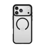 OtterBox React MagSafe Series Cover for Apple iPhone 17 Pro Max, Transparent/Black