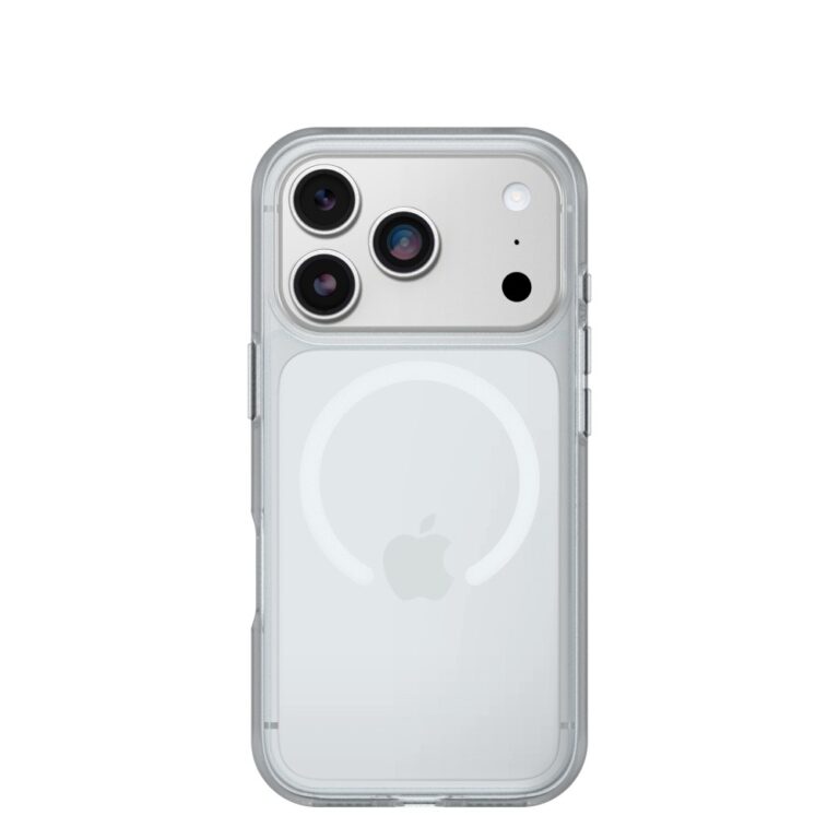 OtterBox React MagSafe Series Cover for Apple iPhone 17 Pro, Transparent, Drop Proof