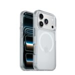 OtterBox React MagSafe Series Cover for Apple iPhone 17 Pro, Transparent, Drop Proof