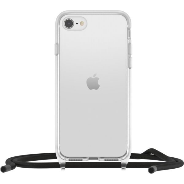 OtterBox React Necklace Case for iPhone SE (3rd/2nd gen)/8/7, 4.7", Clear, MIL-STD-810G