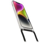 OtterBox React Necklace MagSafe Case for iPhone 16e/14, 6.1", Drop Proof, Transparent