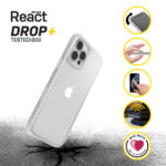 OtterBox React Series Cover for Apple iPhone 12/12 Pro, 6.1" (15.5 cm) - Transparent