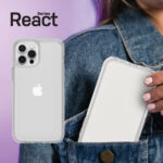 OtterBox React Series Cover for Apple iPhone 12/12 Pro, 6.1" (15.5 cm) - Transparent