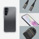 OtterBox React Series Cover for Samsung Galaxy A35 5G 6.6" Transparent, Drop Proof, MIL-STD-810G
