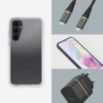 OtterBox React Series Cover for Samsung Galaxy A35 5G 6.6" Transparent, Drop Proof, MIL-STD-810G