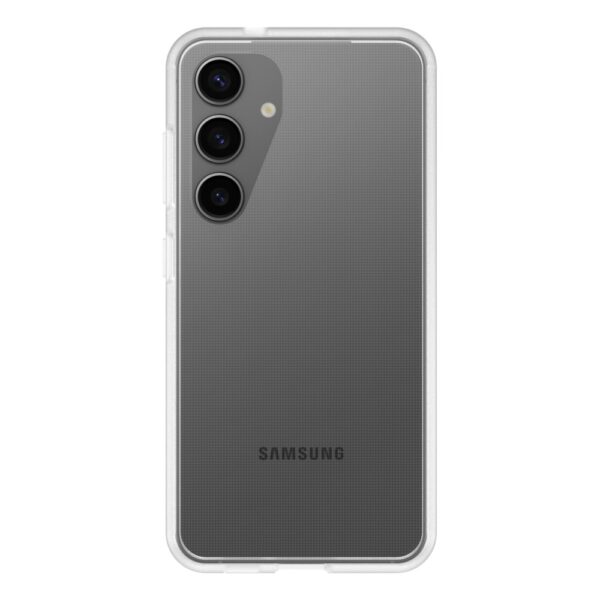 OtterBox React Series Cover for Samsung Galaxy S24, Clear, Drop Proof, Scratch Resistant