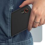 OtterBox React Series Cover for Samsung Galaxy XCover 7, Drop Proof, Scratch Resistant, Black