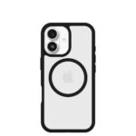 OtterBox React Series MagSafe Case for Apple iPhone 17, 6.3", Drop Proof, Transparent/Black