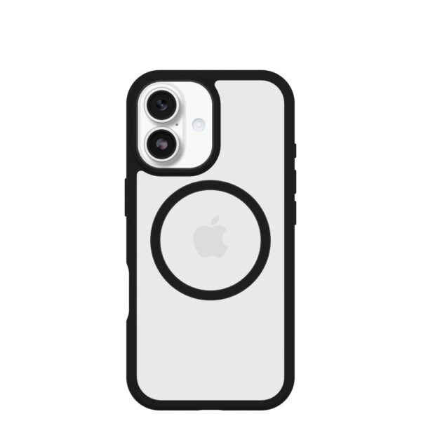 OtterBox React Series MagSafe Case for Apple iPhone 17, 6.3", Drop Proof, Transparent/Black