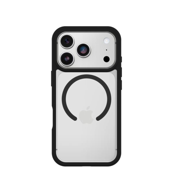 OtterBox React Series MagSafe Case for Apple iPhone 17 Pro, Clear/Black, Drop/Scratch Resistant