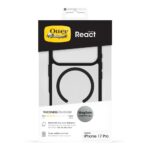 OtterBox React Series MagSafe Case for Apple iPhone 17 Pro, Clear/Black, Drop/Scratch Resistant