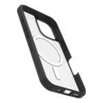 OtterBox React Series MagSafe Case for iPhone 16, Black Crystal, Drop Proof, Scratch Resistant