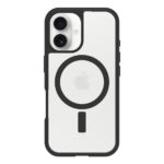 OtterBox React Series MagSafe Case for iPhone 16, Black Crystal, Drop Proof, Scratch Resistant