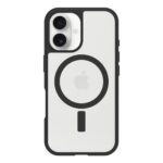 OtterBox React Series MagSafe Case for iPhone 16, Black Crystal, Drop Proof, Scratch Resistant