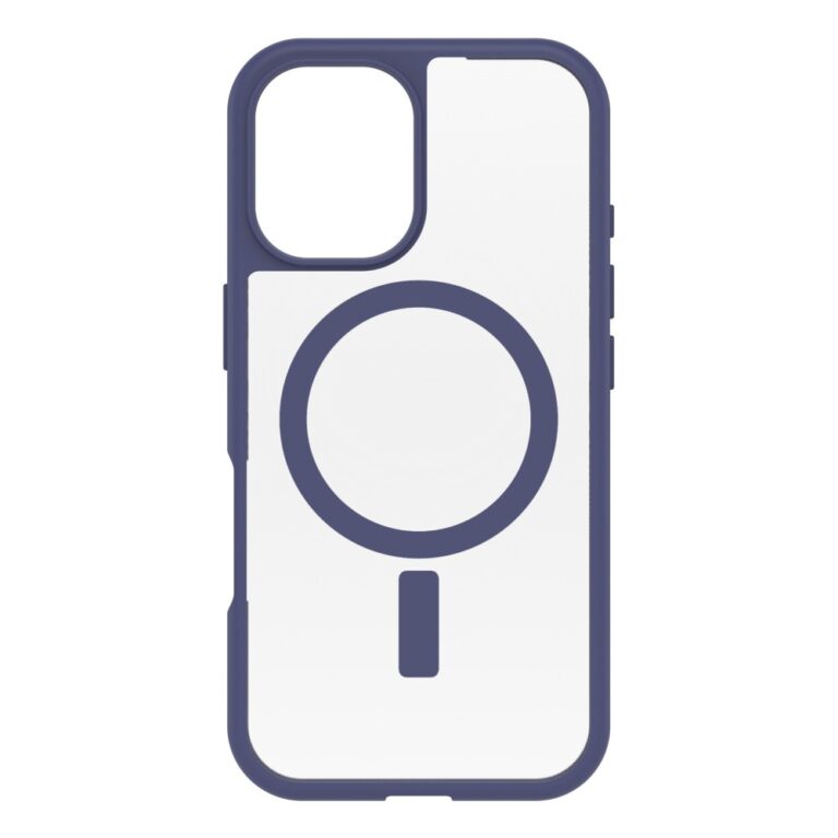 OtterBox React Series MagSafe Case for iPhone 16, Drop & Scratch Proof, Space Cadet Blue