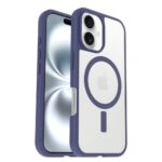 OtterBox React Series MagSafe Case for iPhone 16, Drop & Scratch Proof, Space Cadet Blue